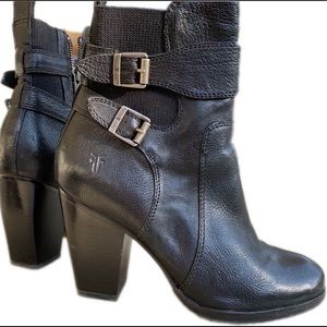 Black Frye Ankle Boots